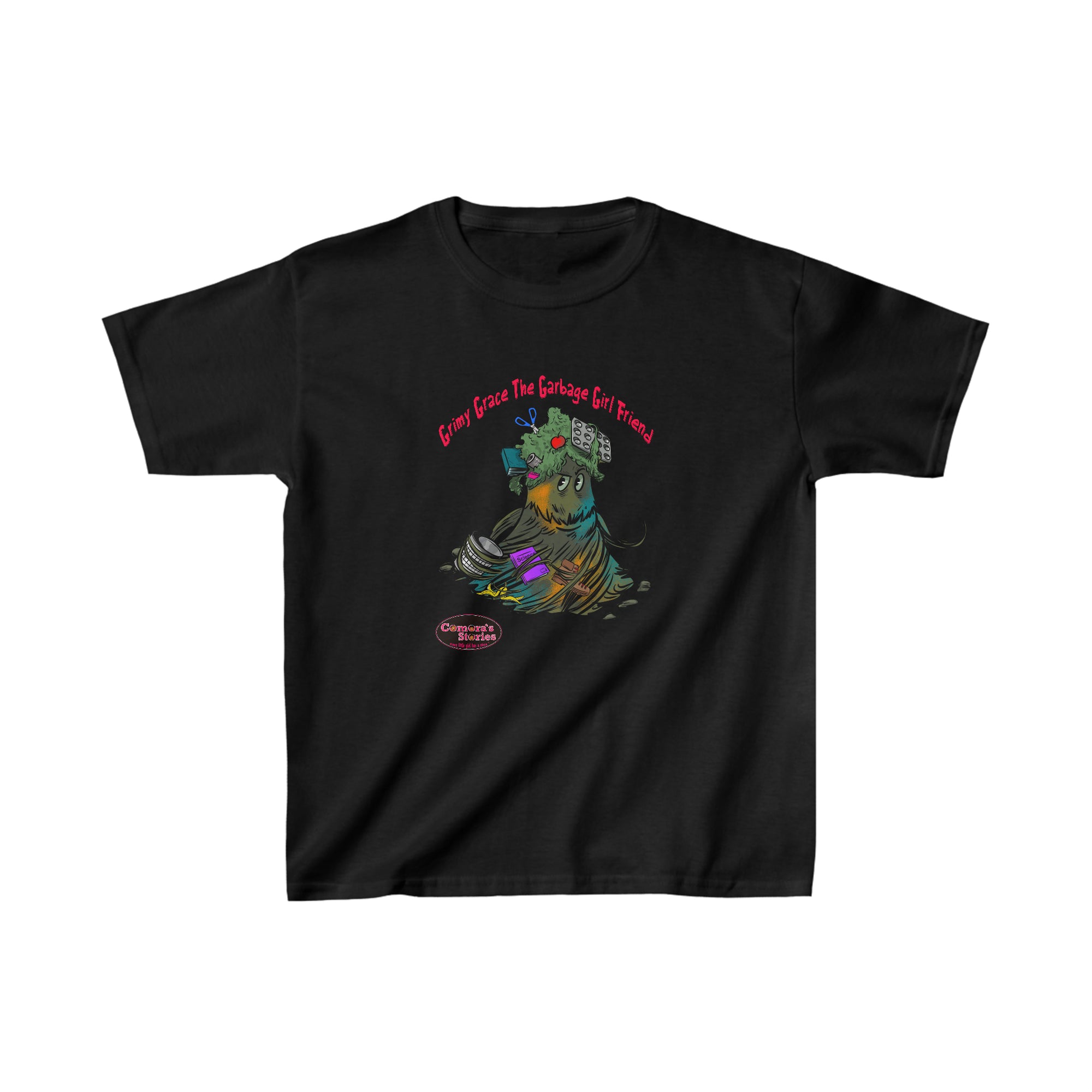 Grimy Grace the Garbage Girl Friend Tee Shirt